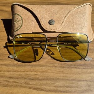 Ray-Ban Yellow Lens Sunglasses
